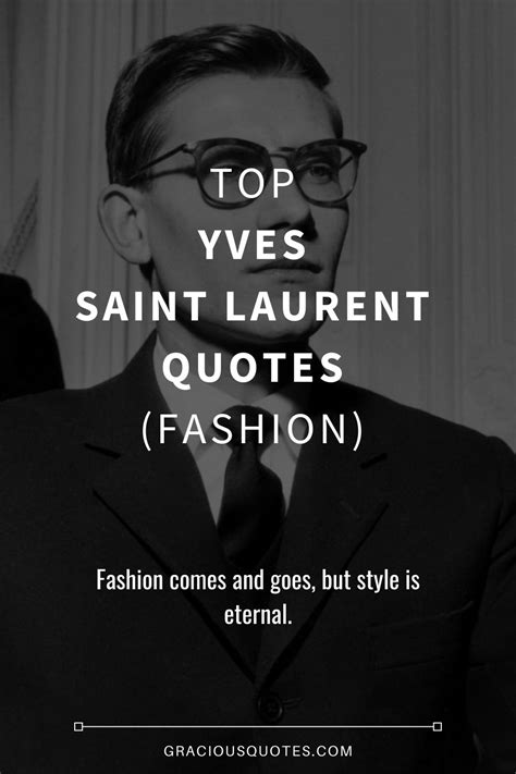 yves st laurent quotes